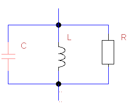 RCL-Parallelschwingkreis Schaltbild